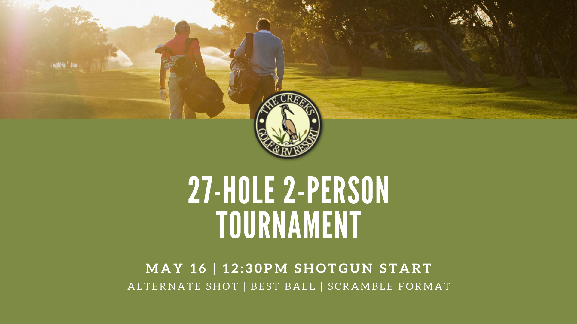 The Creeks _ 27 Hole Tournament _ FB Event